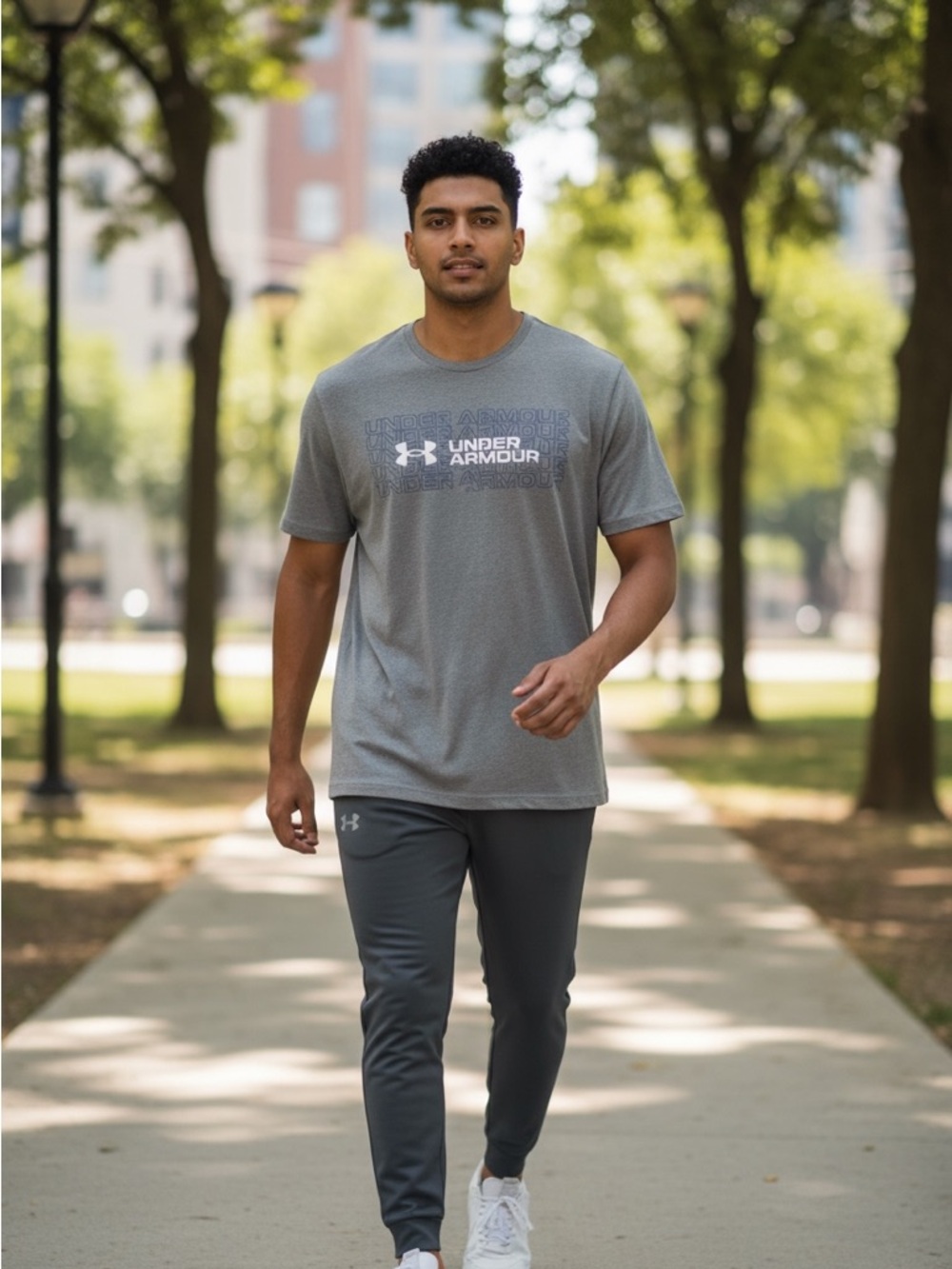 Under Armour Men's Charcoal Tee